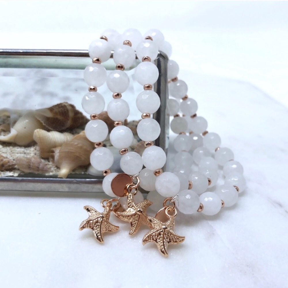 Rose Gold Starfish Bracelets